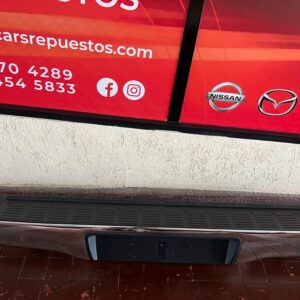 BOMPER TRASERO TOYOTA HILUX PLANO CROMADO 2006...2016
