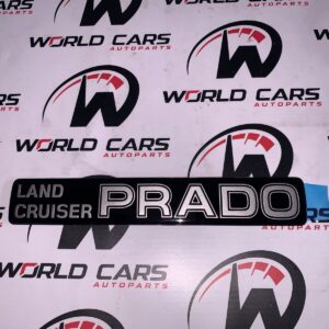 EMBLEMA PORTAPLACA TOYOTA PRADO NACIONAL