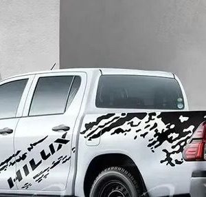 JUEGO CALCOMANIAS TOYOTA HILUX REVO 2017…2025