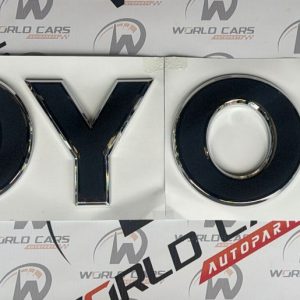 LETRAS TOYOTA PLATON EN RELIEVE